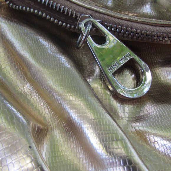 Nine West Gold Clutch - Picture 5 of 12